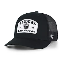 Men's '47 Black Las Vegas Raiders  Roadway Adjustable Trucker Hat