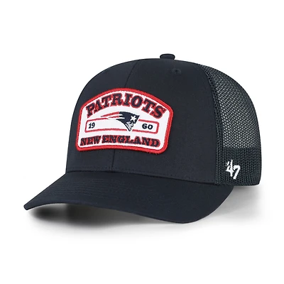 Men's '47 Navy New England Patriots  Roadway Adjustable Trucker Hat