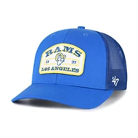Men's '47 Royal Los Angeles Rams  Roadway Adjustable Trucker Hat