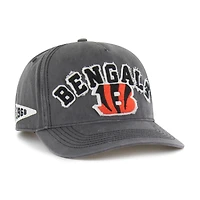 Men's '47 Charcoal Cincinnati Bengals  Calderwood Well Worn Hitch Adjustable Hat