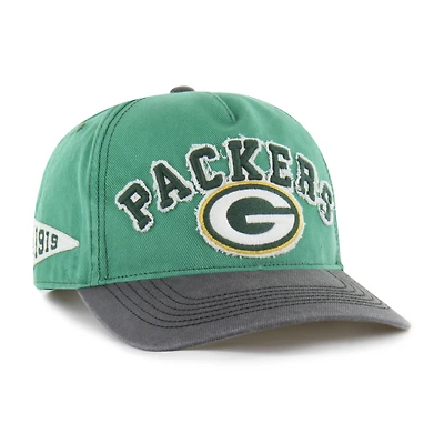 Men's '47 Green Green Bay Packers  Calderwood Well Worn Hitch Adjustable Hat