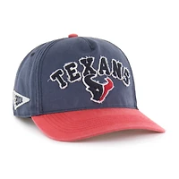 Men's '47 Navy Houston Texans  Calderwood Well Worn Hitch Adjustable Hat