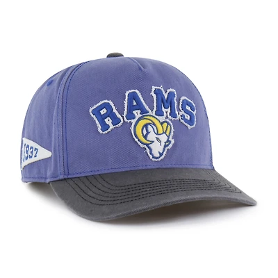 Men's '47 Royal Los Angeles Rams Calderwood Well Worn Hitch Adjustable Hat