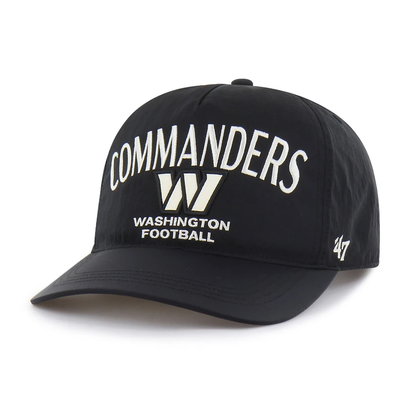 Men's '47 Black Washington Commanders Modernia Hitch Adjustable Hat