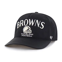 Men's '47 Black Cleveland Browns Modernia Hitch Adjustable Hat