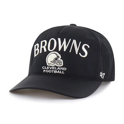 Men's '47 Black Cleveland Browns Modernia Hitch Adjustable Hat