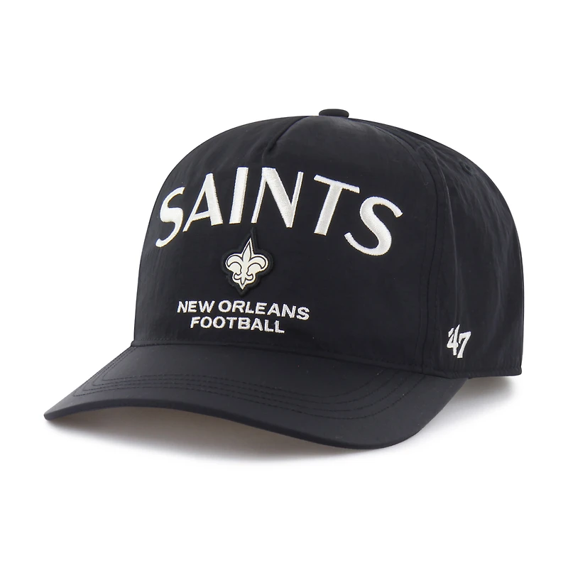 Men's '47 Black New Orleans Saints Modernia Hitch Adjustable Hat