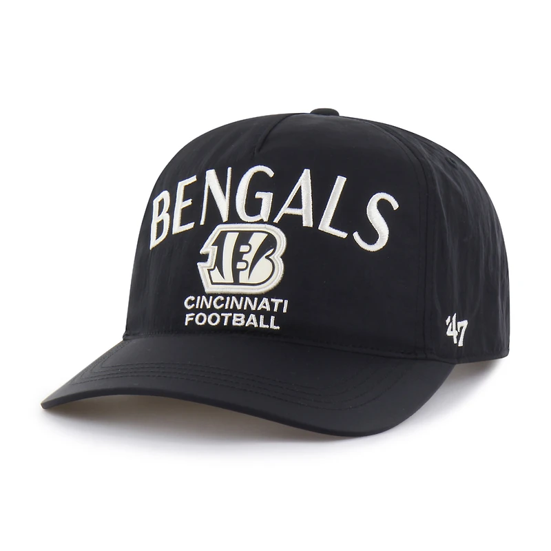 Men's '47 Black Cincinnati Bengals Modernia Hitch Adjustable Hat