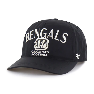 Men's '47 Black Cincinnati Bengals Modernia Hitch Adjustable Hat