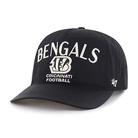 Men's '47 Black Cincinnati Bengals Modernia Hitch Adjustable Hat