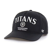 Men's '47 Black Tennessee Titans Modernia Hitch Adjustable Hat