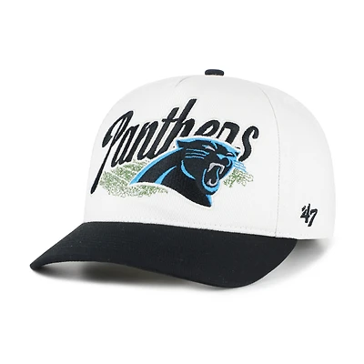 Men's '47 Cream Carolina Panthers  Enfield Hitch Adjustable Hat