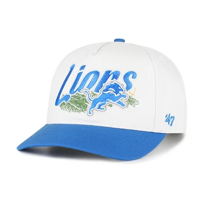 Men's '47 Cream Detroit Lions Enfield Hitch Adjustable Hat