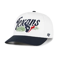 Men's '47 Cream Houston Texans  Enfield Hitch Adjustable Hat