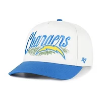 Men's '47 Cream Los Angeles Chargers  Enfield Hitch Adjustable Hat