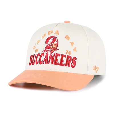 Men's '47 Natural Tampa Bay Buccaneers Throwback Arcitext Hitch Adjustable Hat