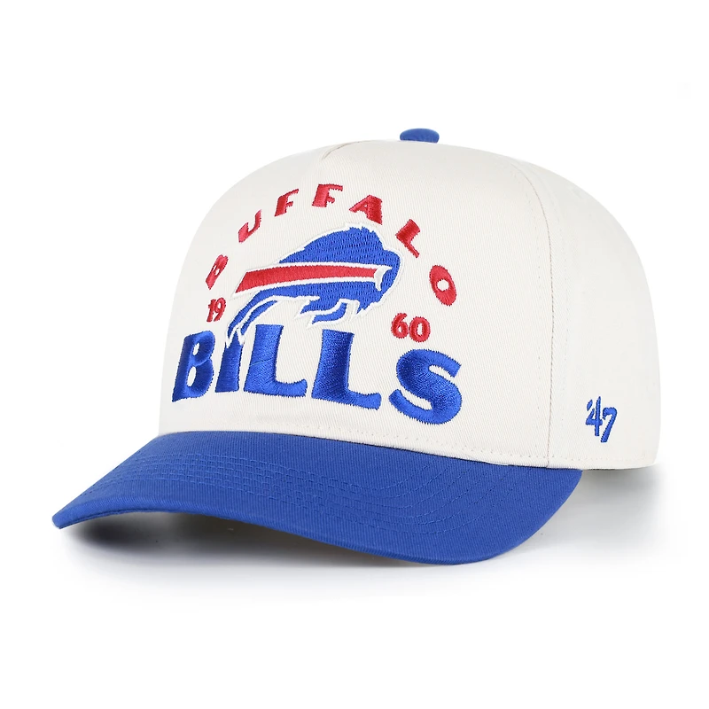 Men's '47 Natural Buffalo Bills Arcitext Hitch Adjustable Hat