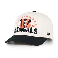Men's '47 Natural Cincinnati Bengals  Arcitext Hitch Adjustable Hat