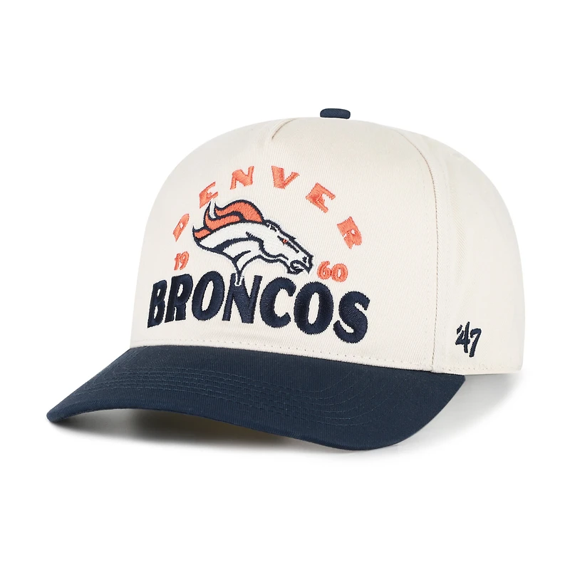 Men's '47 Natural Denver Broncos Arcitext Hitch Adjustable Hat
