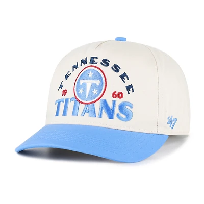 Men's '47 Natural Tennessee Titans  Arcitext Hitch Adjustable Hat