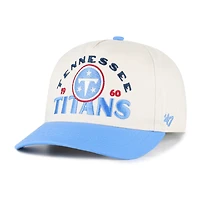 Men's '47 Natural Tennessee Titans  Arcitext Hitch Adjustable Hat
