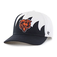Men's '47 White Chicago Bears Jagged Hitch Adjustable Hat