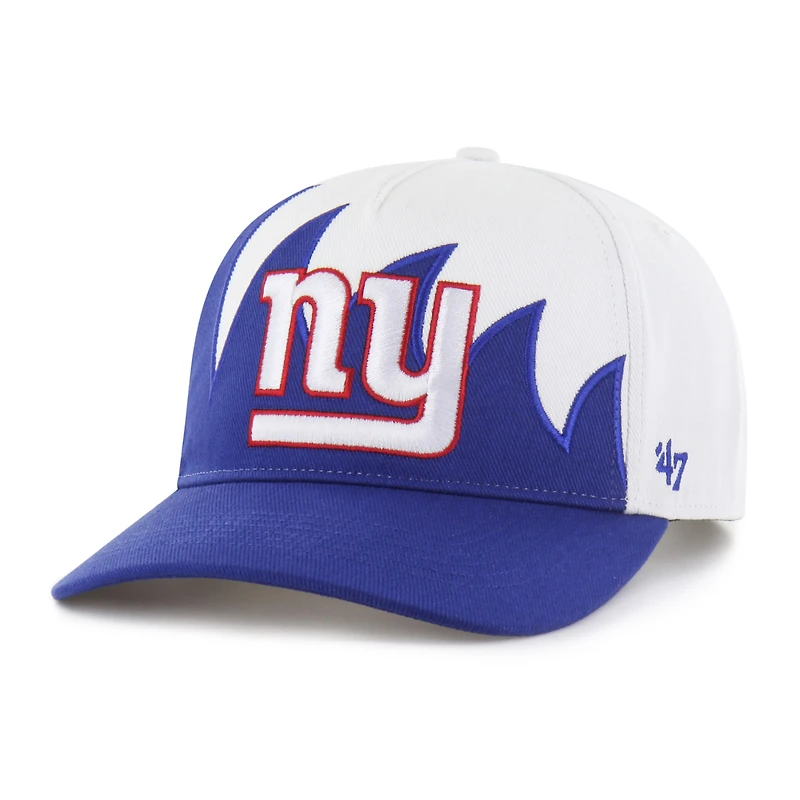 Men's '47 White New York Giants Jagged Hitch Adjustable Hat
