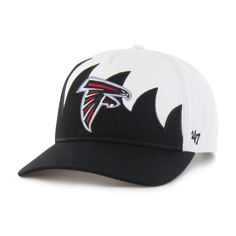 Men's '47 White Atlanta Falcons Jagged Hitch Adjustable Hat