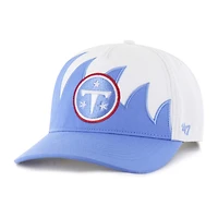 Men's '47 White Tennessee Titans Jagged Hitch Adjustable Hat