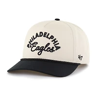 Women's '47 Natural Philadelphia Eagles Rope Script Hitch Adjustable Hat