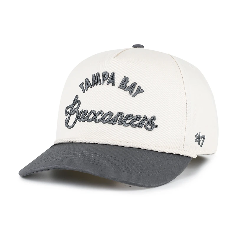 Women's '47 Natural Tampa Bay Buccaneers Rope Script Hitch Adjustable Hat