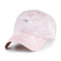 Women's '47 Pink New England Patriots  Gardenia Clean Up Adjustable Hat
