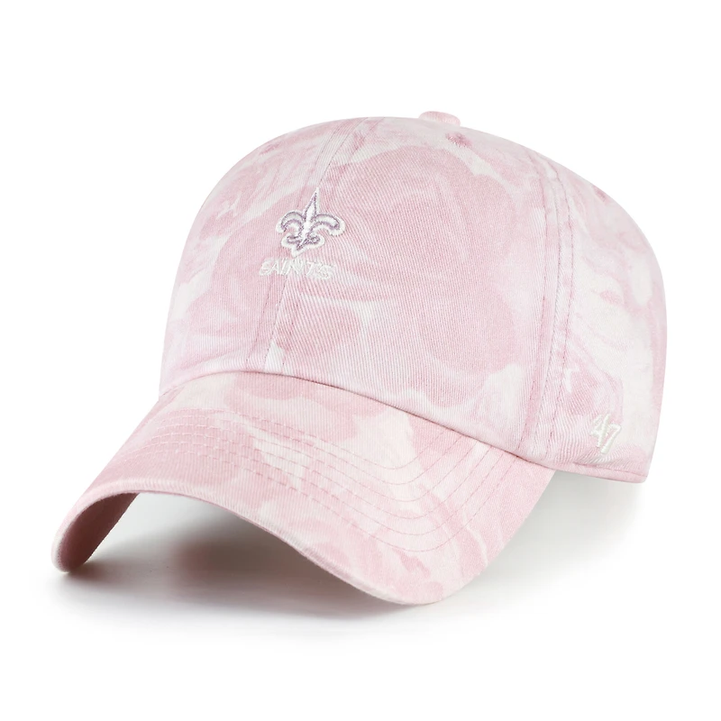 Women's '47 Pink New Orleans Saints Gardenia Clean Up Adjustable Hat
