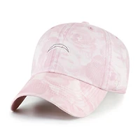 Women's '47 Pink Los Angeles Chargers  Gardenia Clean Up Adjustable Hat