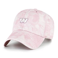 Women's '47 Pink Washington Commanders  Gardenia Clean Up Adjustable Hat