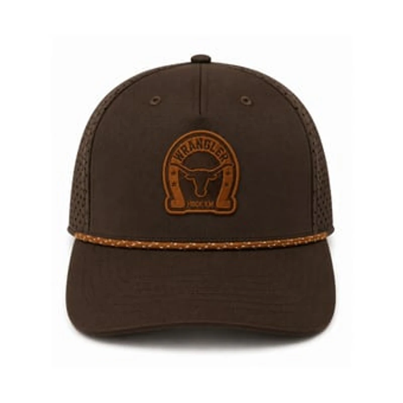 Unisex Cap X x Wrangler Brown Texas Longhorns Perforated Rope Adjustable Hat