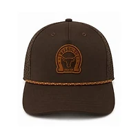 Unisex Cap X x Wrangler Brown Texas Longhorns Perforated Rope Adjustable Hat