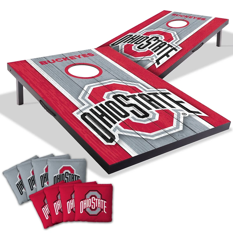 IDNA Ohio State Buckeyes 2' x 3' Cornhole Game with Bags