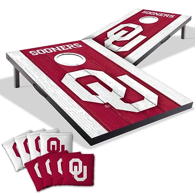 IDNA Oklahoma Sooners 2' x 3' Cornhole Game with Bags