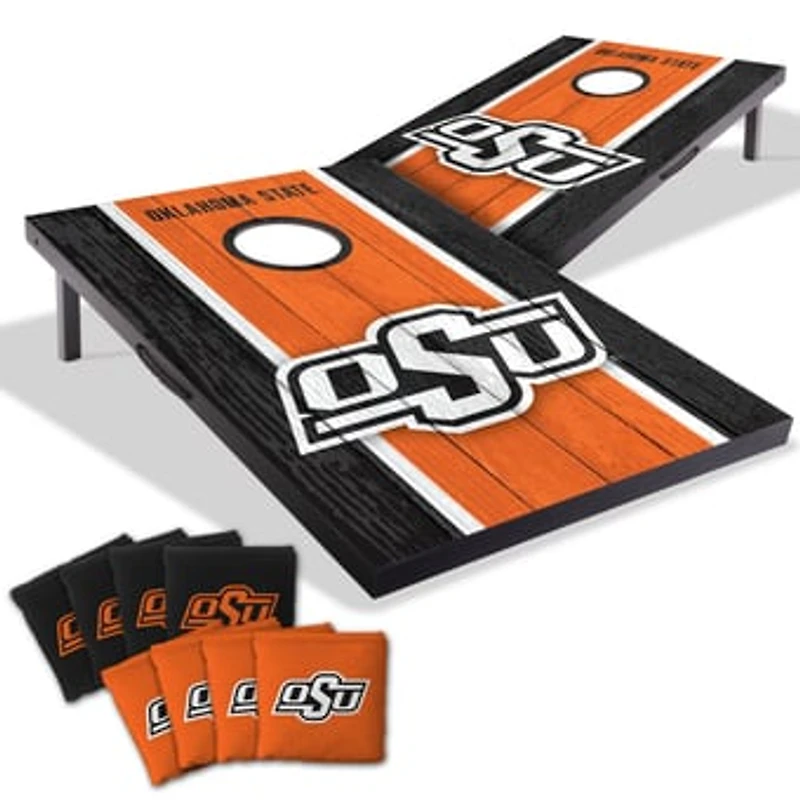 IDNA Oklahoma State Cowboys 2' x 3' Cornhole Game with Bags