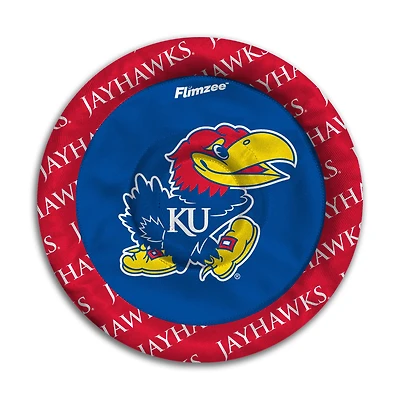YouTheFan Kansas Jayhawks Flimzee Bean Bag Flying Disc