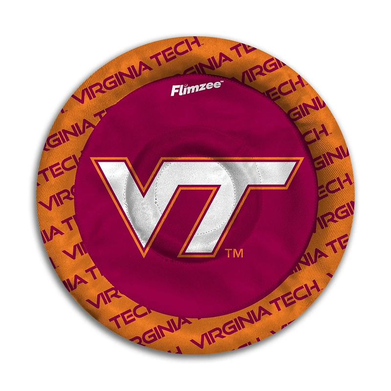 IDNA Virginia Tech Hokies Flimzee Bean Bag Flying Disc