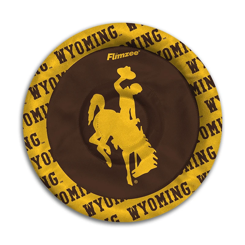IDNA Wyoming Cowboys Flimzee Bean Bag Flying Disc