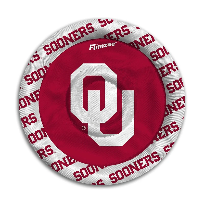 IDNA Oklahoma Sooners Flimzee Bean Bag Flying Disc