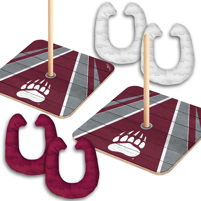 YouTheFan Montana Grizzlies Horseshoe Bags Game