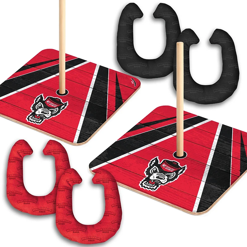 YouTheFan NC State Wolfpack Horseshoe Bags Game