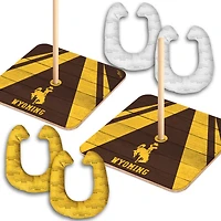 YouTheFan Wyoming Cowboys Horseshoe Bags Game