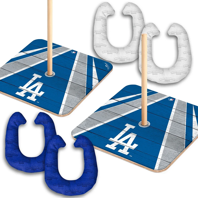 YouTheFan Los Angeles Dodgers Horseshoe Bags Game