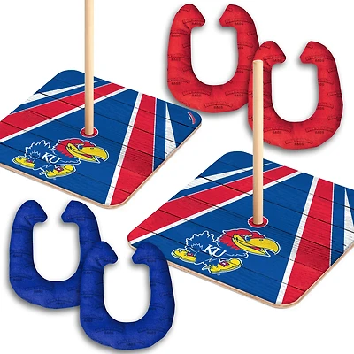YouTheFan Kansas Jayhawks Horseshoe Bags Game