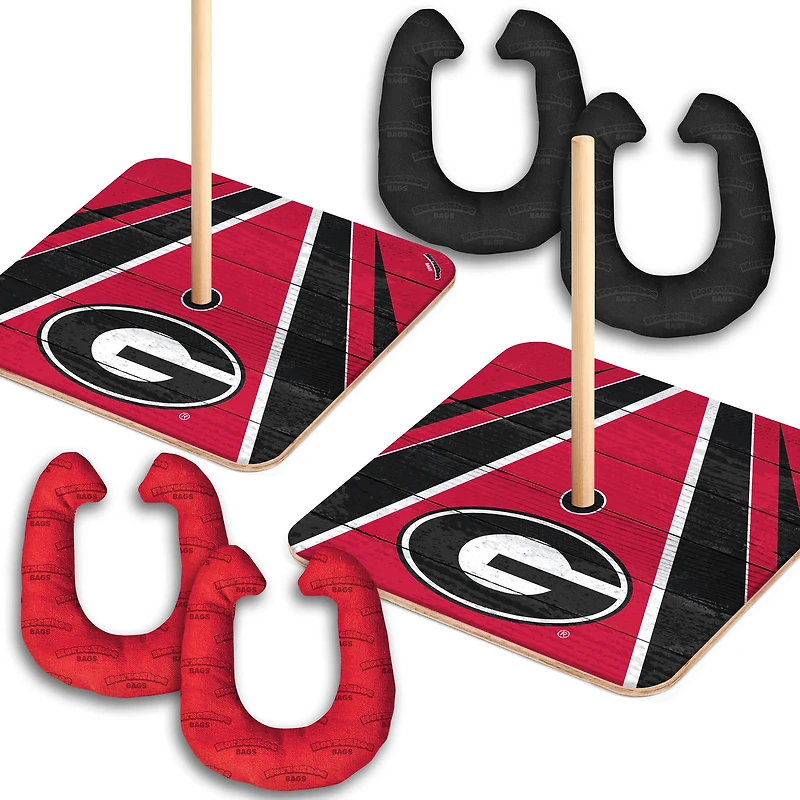 YouTheFan Georgia Bulldogs Horseshoe Bags Game